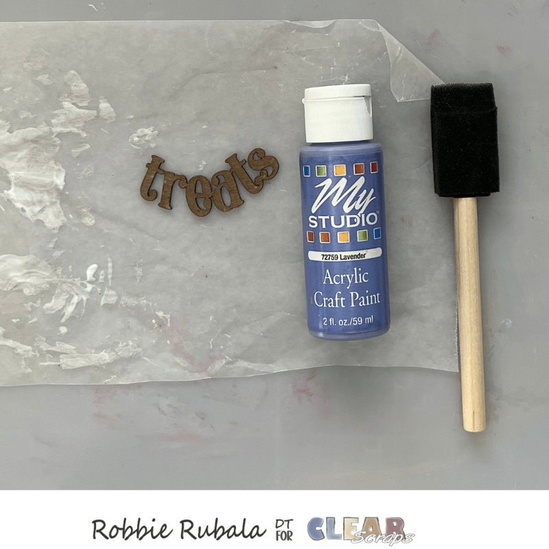 Clear Scraps Acrylic flip album