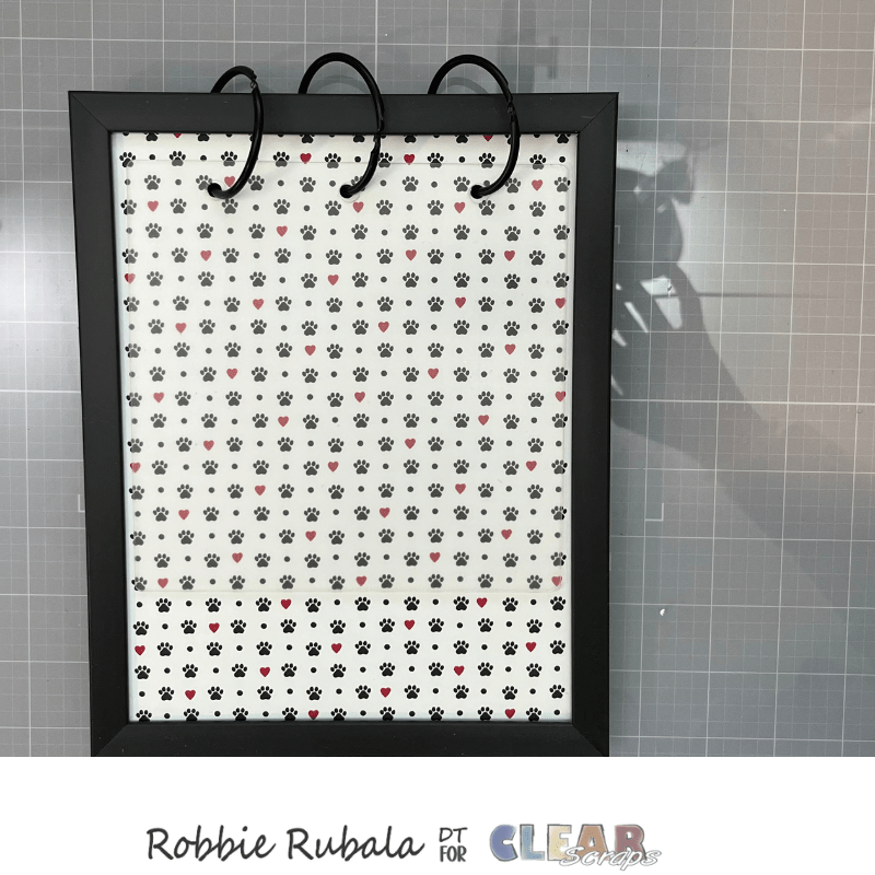 Clear Scraps Acrylic flip album