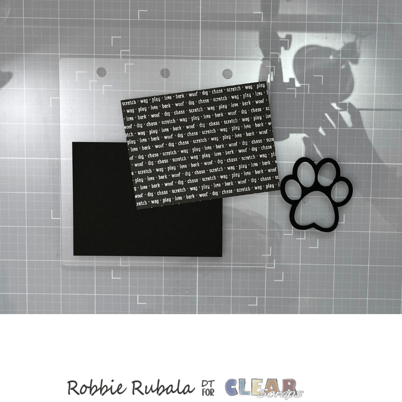 Clear Scraps Acrylic flip album