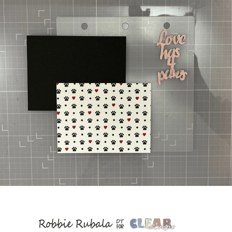Clear Scraps Acrylic flip album