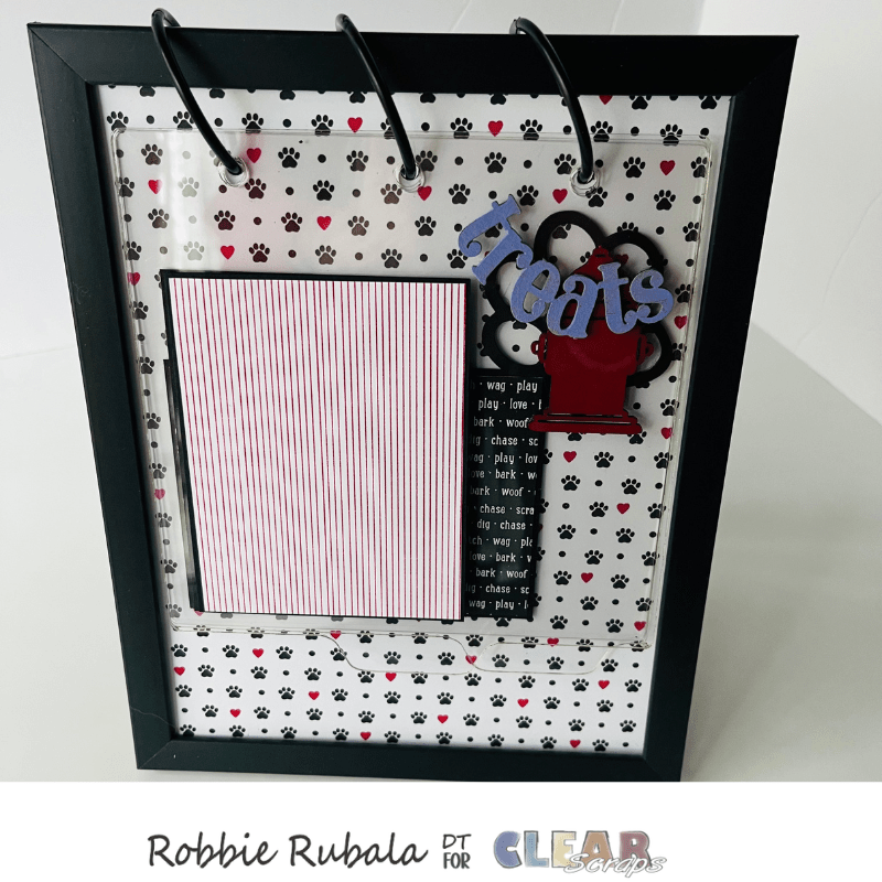 Clear Scraps Acrylic flip album