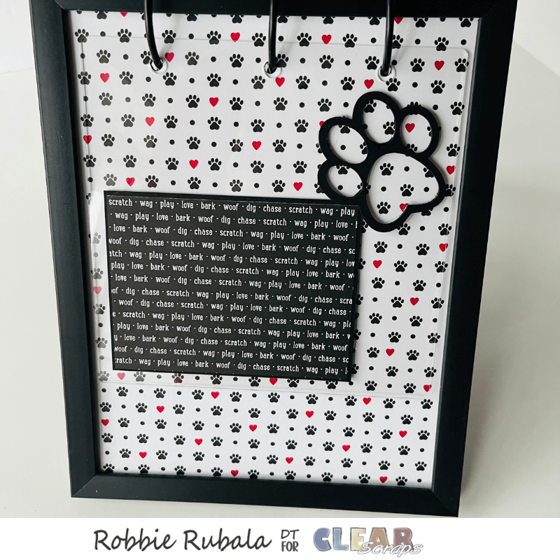 Clear Scraps Acrylic flip album