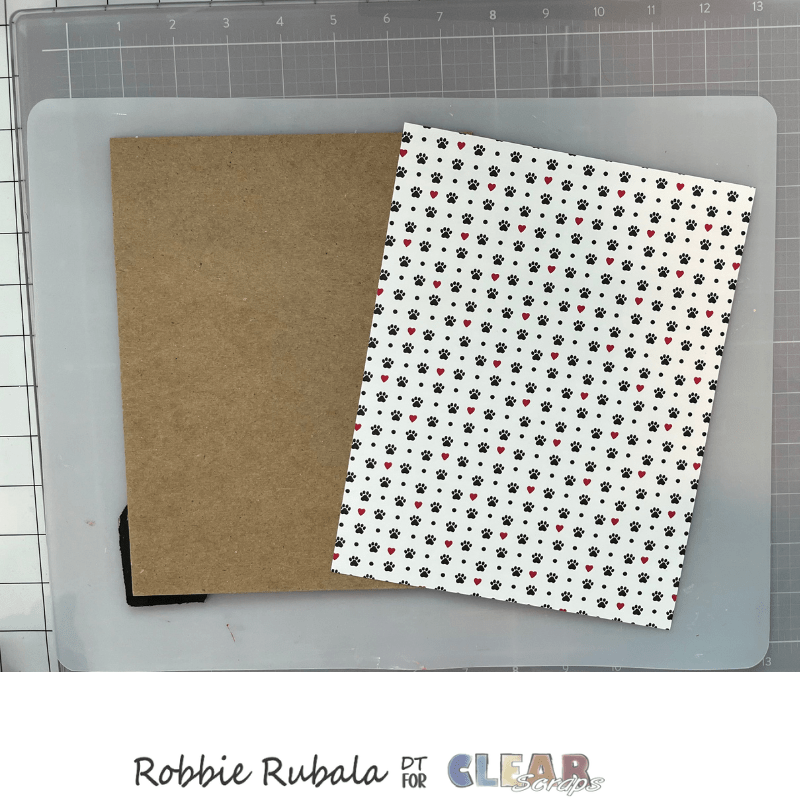 Clear Scraps Acrylic flip album