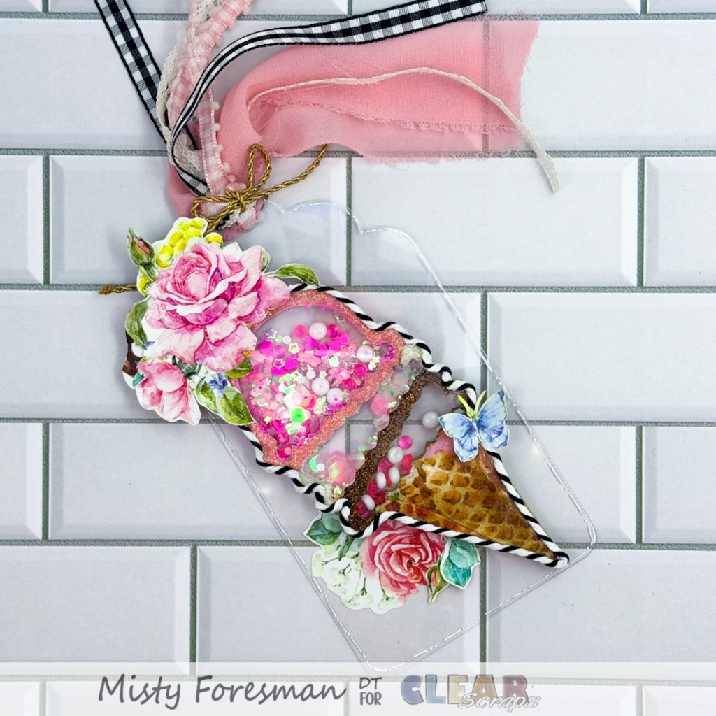 Ice Cream Cone Shaker&nbsp;Tag