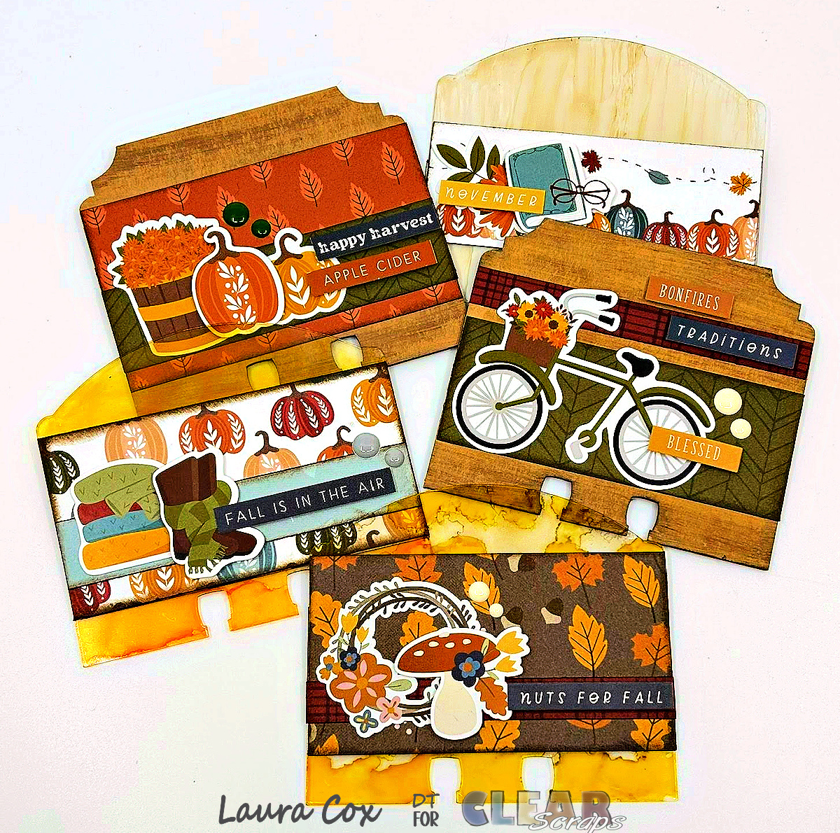 Clear Scraps, Memory-Dex, Divider Cards