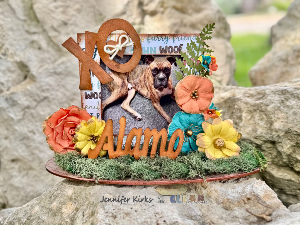 Remembering Alamo desktop wood&nbsp;frame