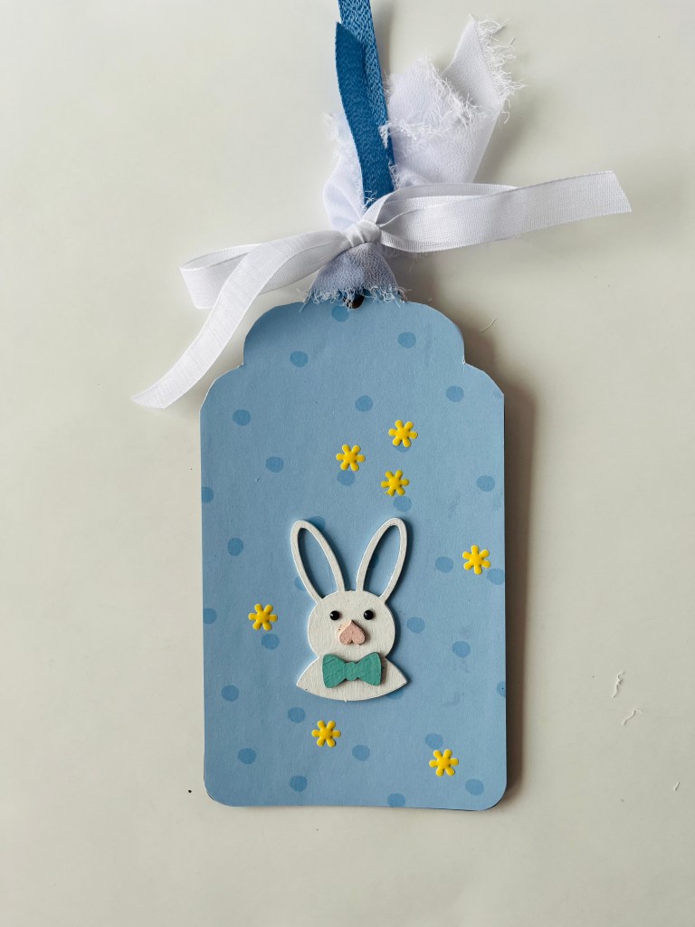 Scallop Easter tags from Clear Scraps
