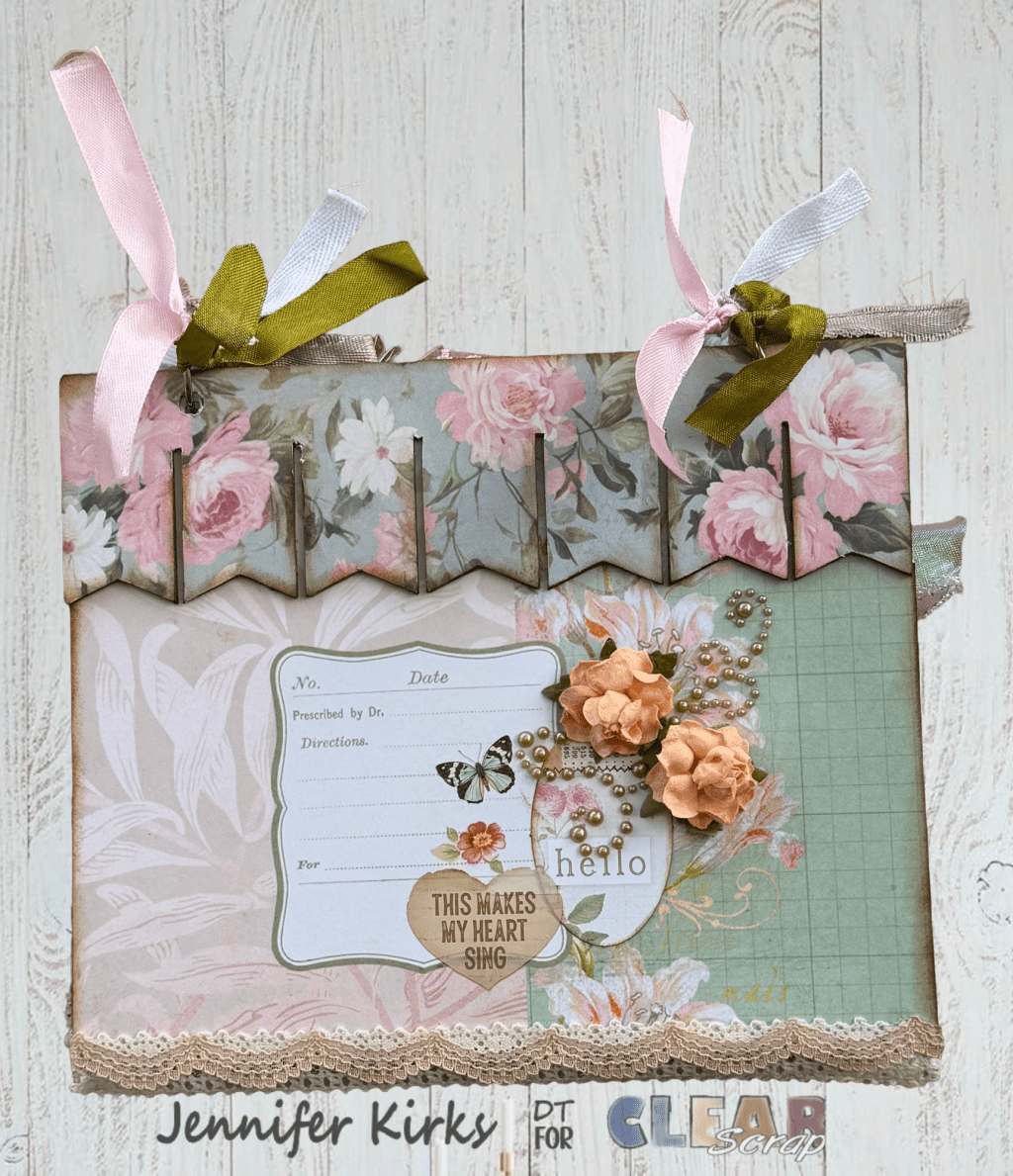 Charrished Moments – banner chipboard mini&nbsp;album
