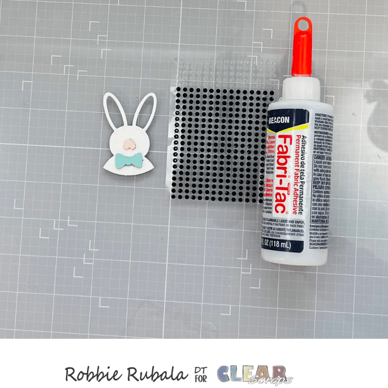 Scallop Easter tags from Clear Scraps