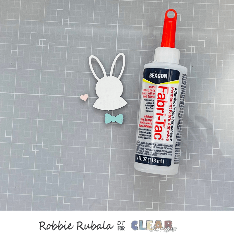 Scallop Easter tags from Clear Scraps