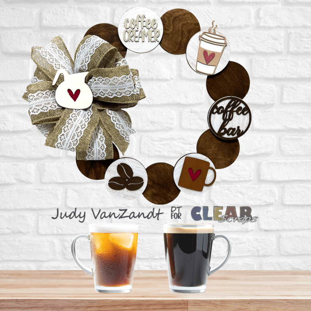 Coffee Bar Wreath