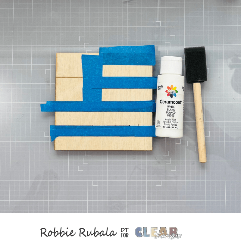 Square Shiplap patriotic idea