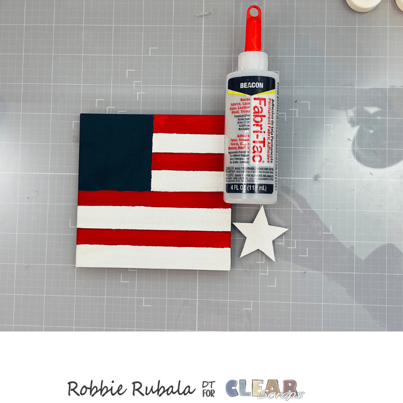 Square Shiplap patriotic idea