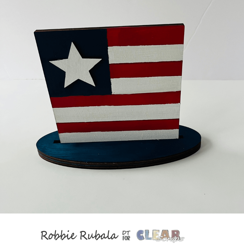 Square Shiplap patriotic idea