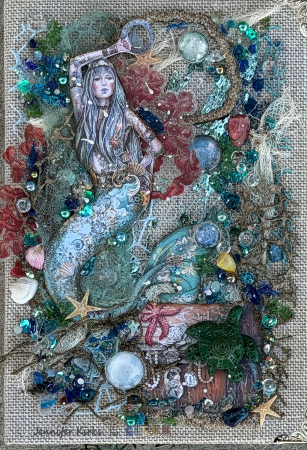 Mermaid Junk Journal