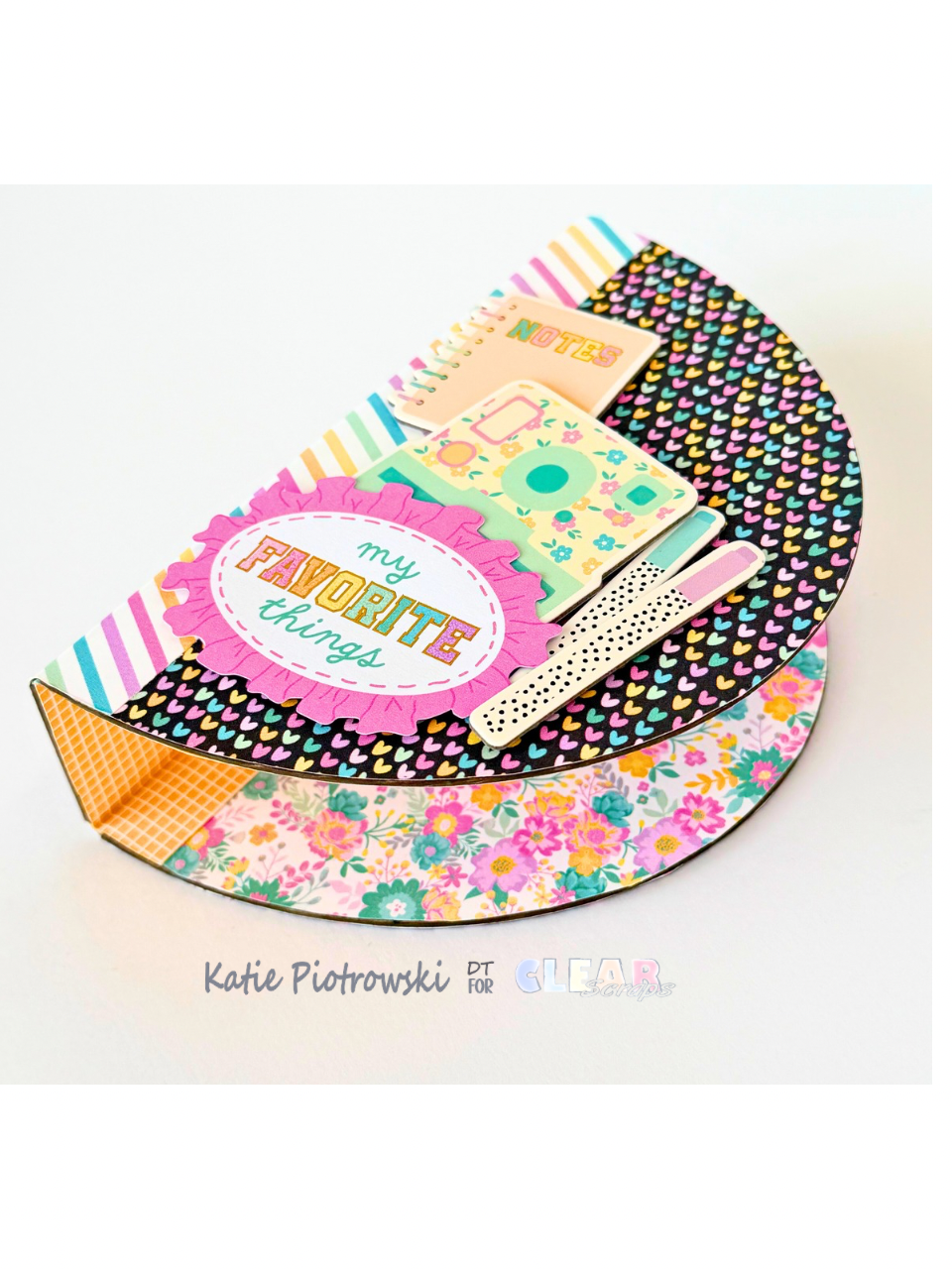 Creating a Custom Journal with the Clear Scraps Small Oval Journal Cover