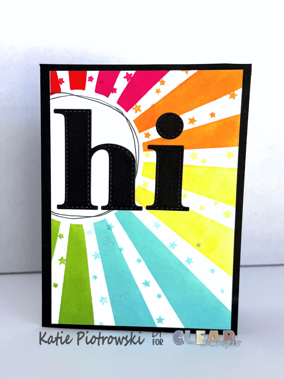 Creative Card Making with Clear Scraps&nbsp;Stencils