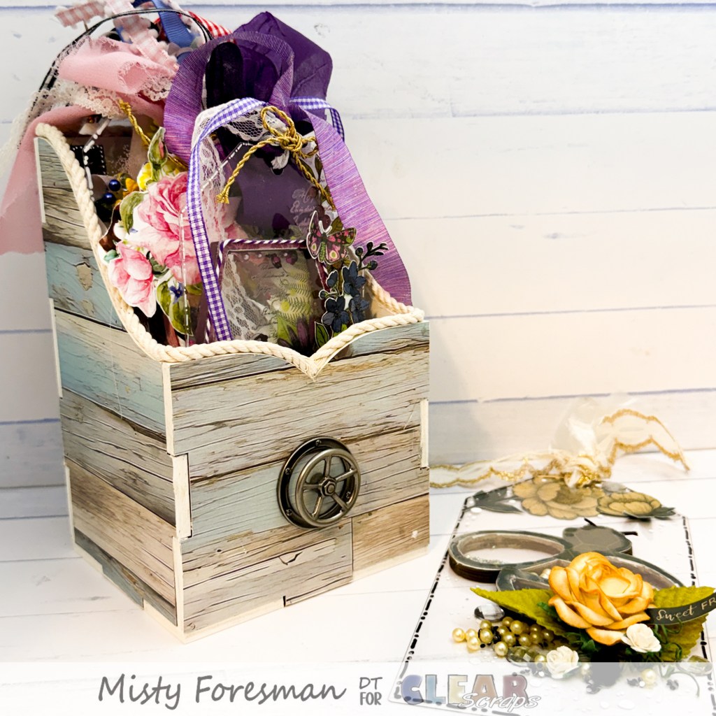 Easy Woodgrain Tag Box