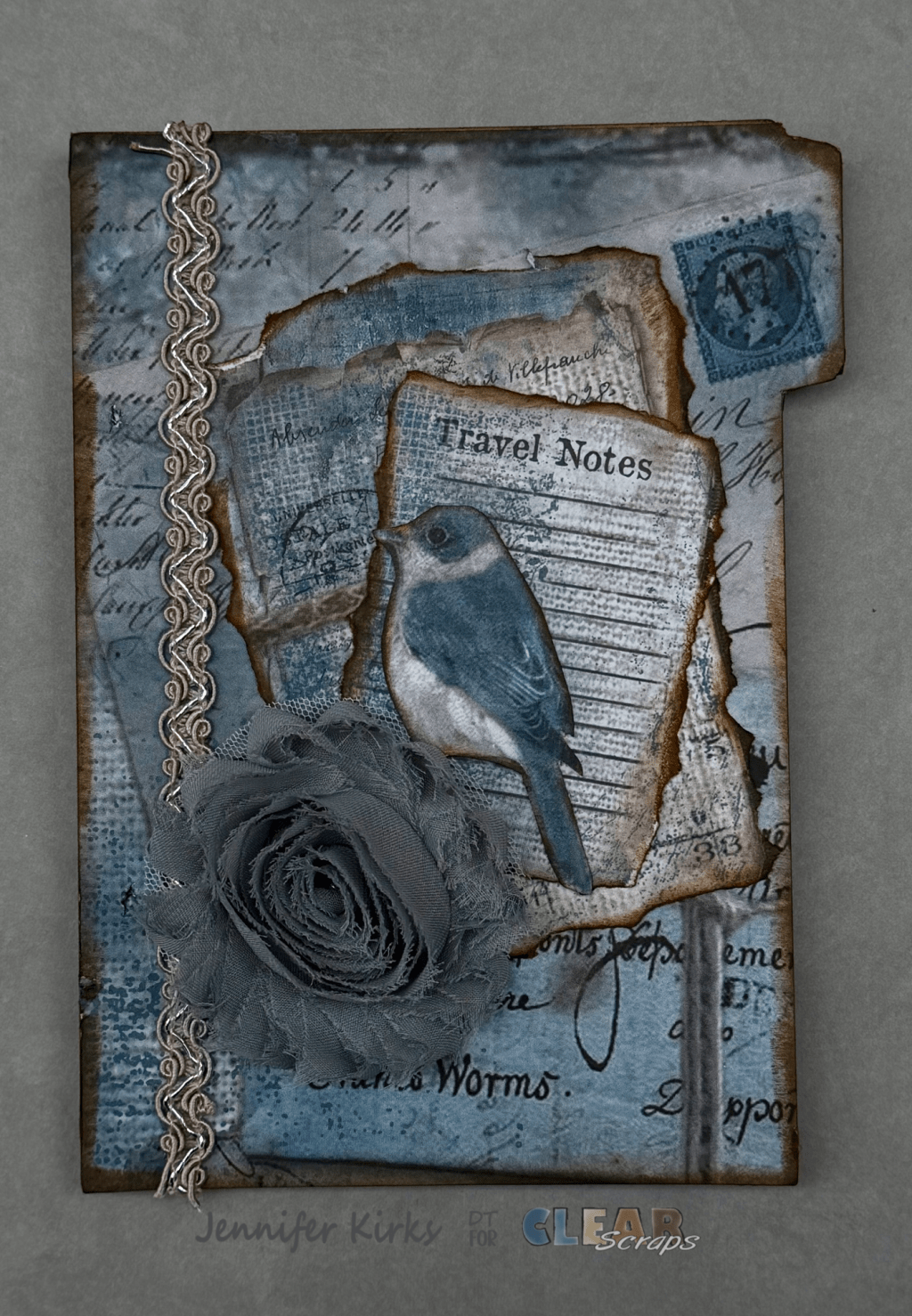 Mini travel journal