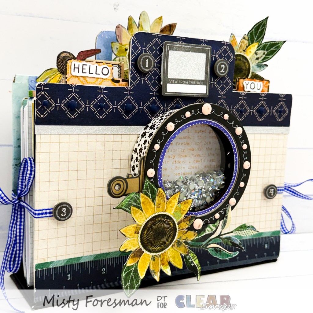 Camera Travel Journal with Shaker&nbsp;Lens