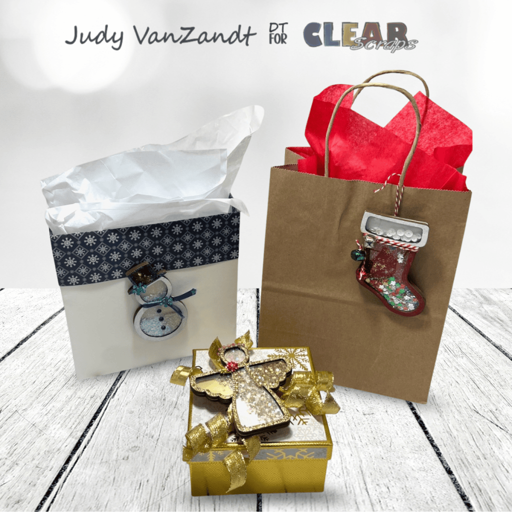 Add Holiday Cheer to Gift Giving with Christmas Shaker Embellishments
