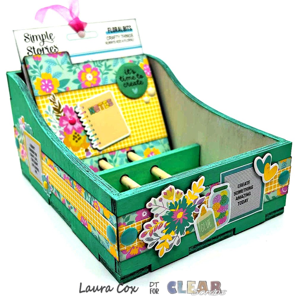 Clear Scraps Memory-Dex Box–Crafting Time