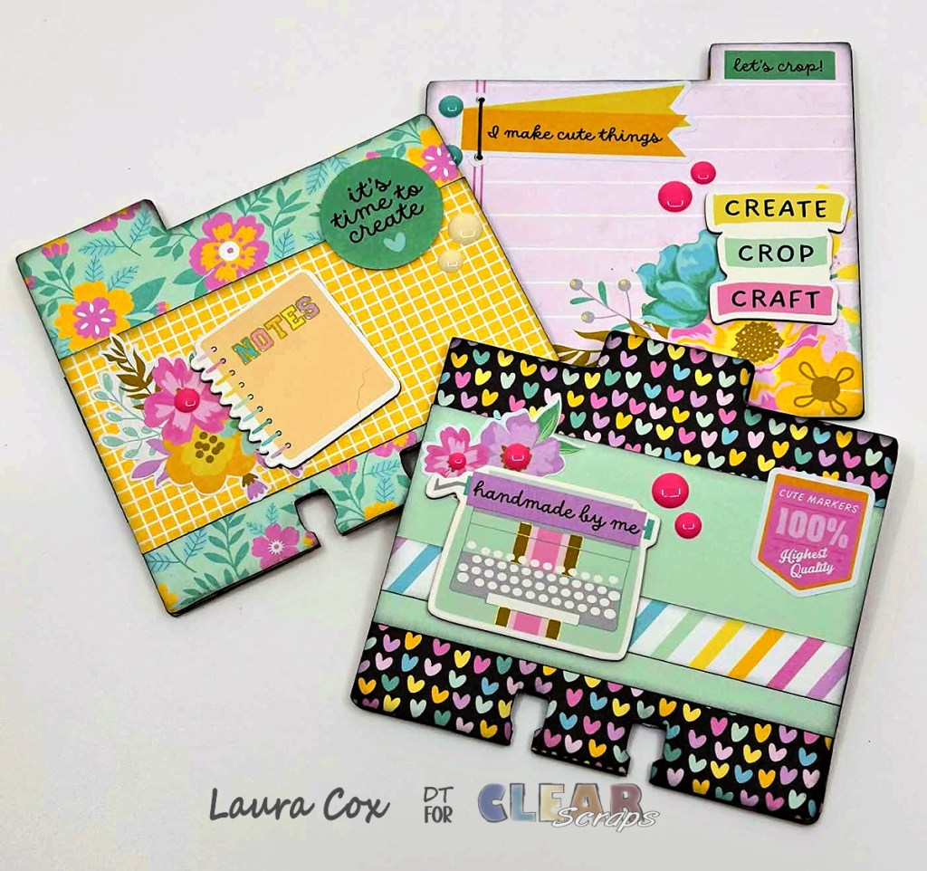 Clear Scraps Memory-Dex Cards–Let’s Create!