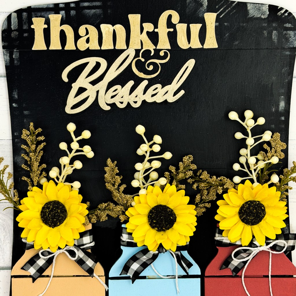 Thankful & Blessed Shiplap Cutting Board&nbsp;Decor