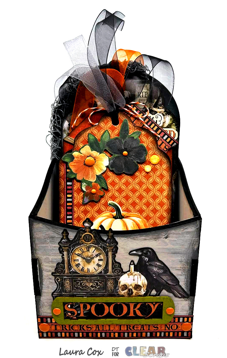 Clear Scraps Tag Box–Spooky Season
